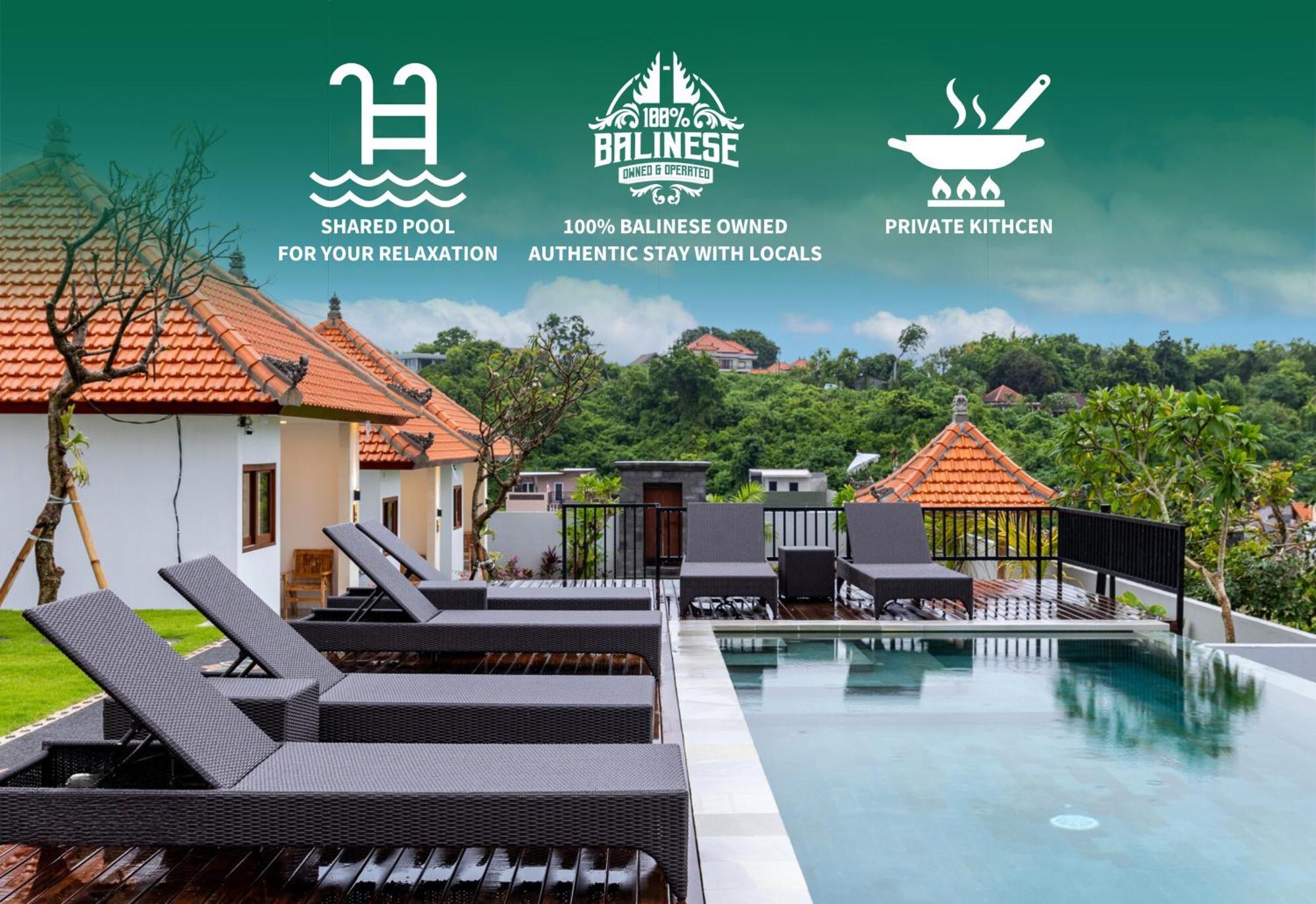 Agra Villa Bali By Bukit Vista Ungasan Exteriér fotografie